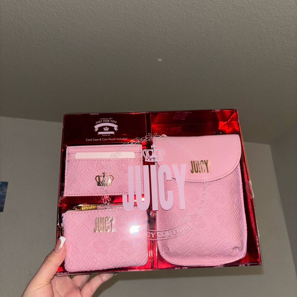 Juicy Couture Pink Accessory Set